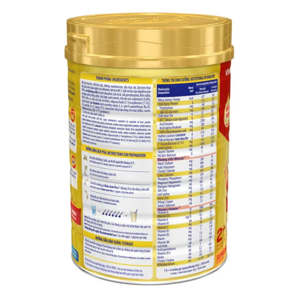 Sữa Dielac Grow Plus 2+, 2-10 tuổi, 850g