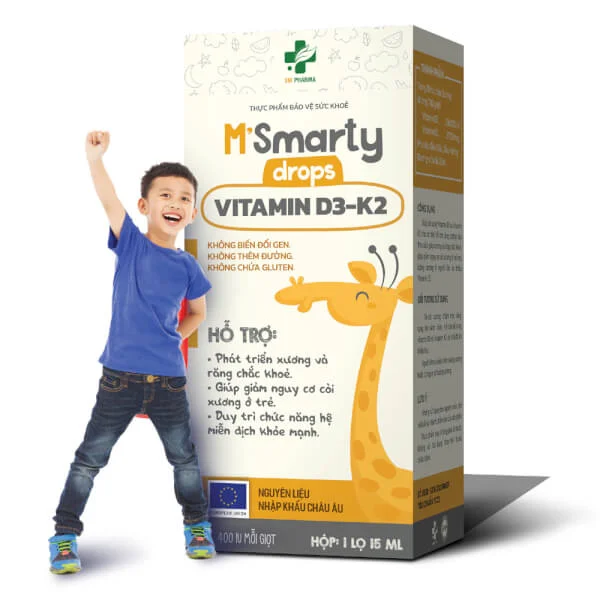 Thực phẩm bảo vệ sức khỏe VITAMIN D3 K2 Drops M