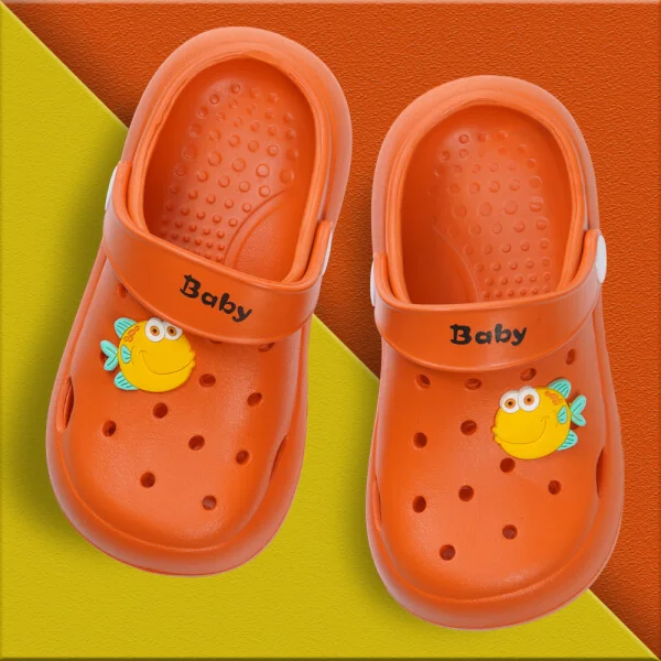 Dép sục con cá CF2105 JKKE200019-93 (20 -21-23-24,Cam)