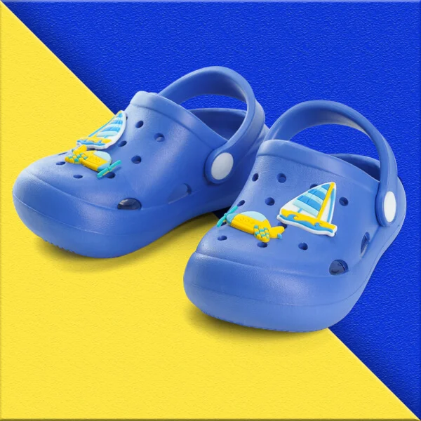 Dép sục con thuyền CF2105 JKKE200021-93 (20-21-23-24,Xanh dương)