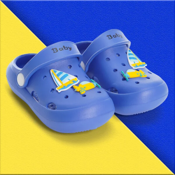 Dép sục con thuyền CF2105 JKKE200021-93 (20-21-23-24,Xanh dương)