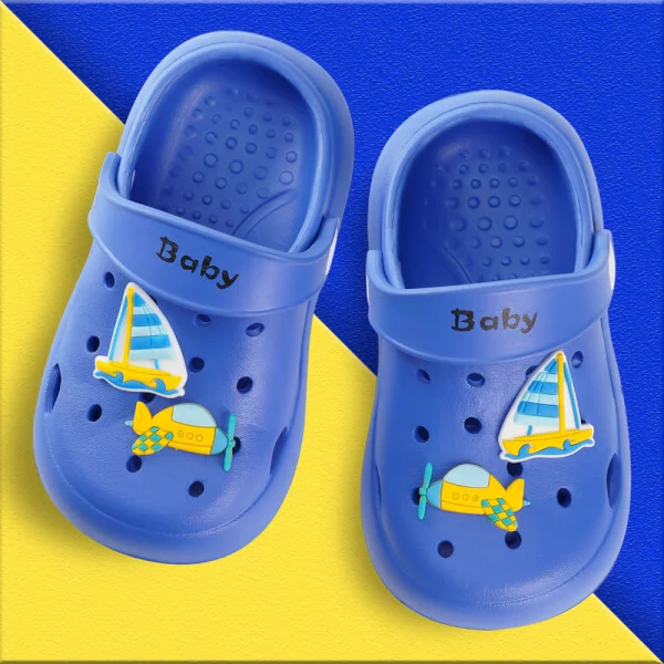 Dép sục con thuyền CF2105 JKKE200021-93 (20-21-23-24,Xanh dương)