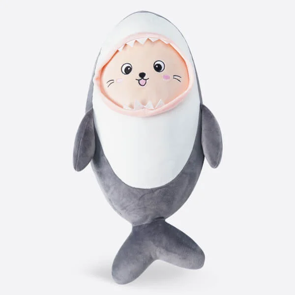 Thú nhồi bông mèo cosplay cá mập lớn Toycity