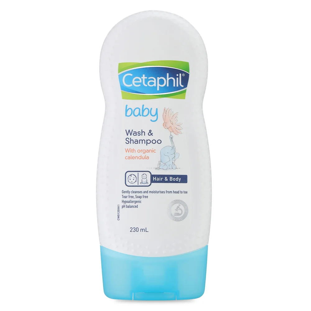 Sữa tắm gội trẻ em tinh chất hoa cúc Cetaphil 230ml