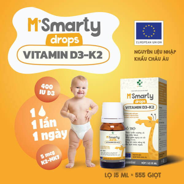 Combo 2 VITAMIN D3 - K2 Drops M