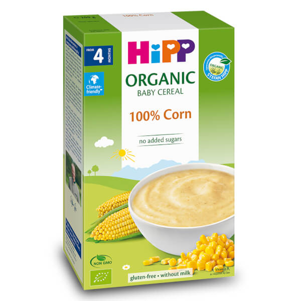 Bột dinh dưỡng HiPP vị ngũ cốc, bắp non (200g)