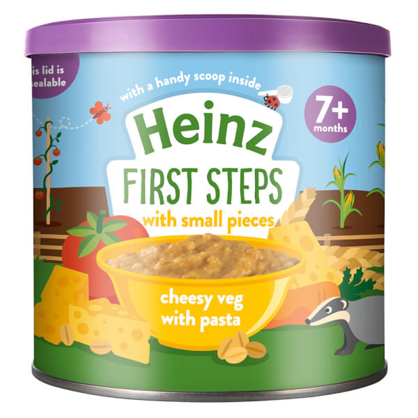 Bột ăn dặm Heinz - Mì ý, rau củ và phô mai