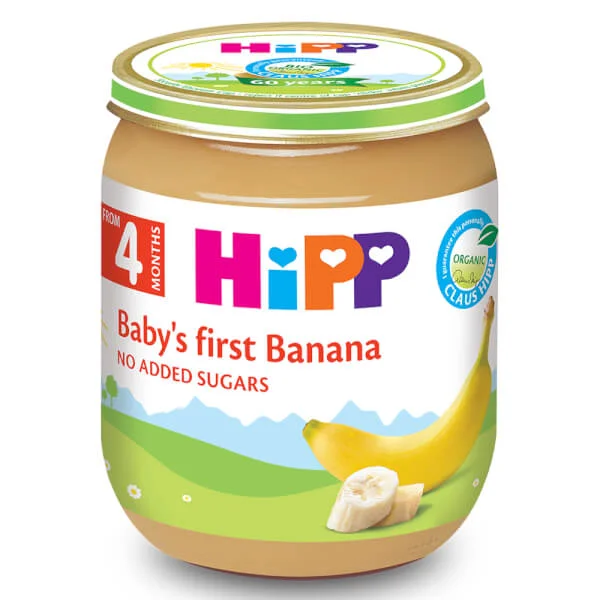 Dinh dưỡng đóng lọ HiPP - Ăn dặm khởi đầu vị chuối (125g)