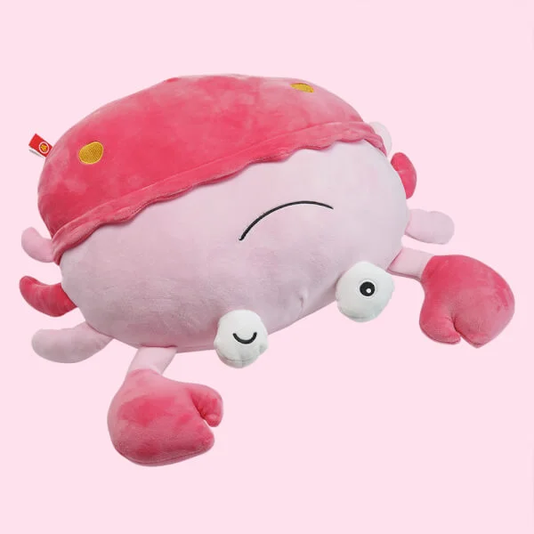 Thú nhồi bông con cua hồng dễ thương Toycity