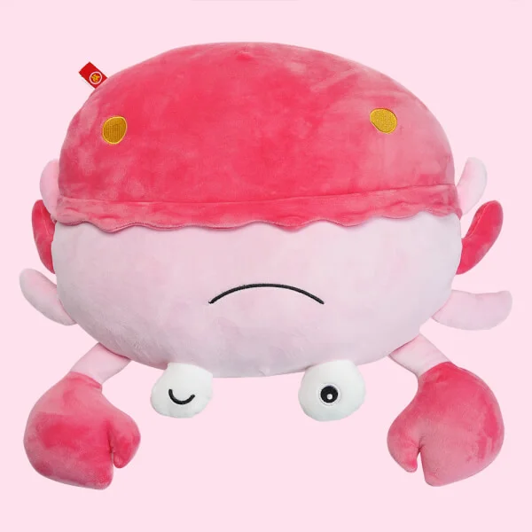 Thú nhồi bông con cua hồng dễ thương Toycity