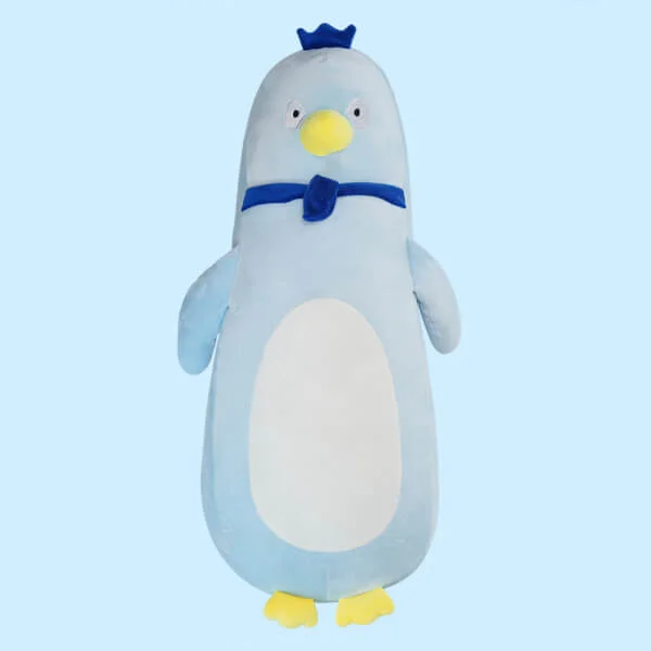 Thú nhồi bông gối ôm gà con xanh Toycity