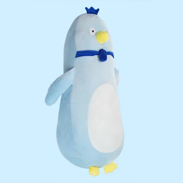 Thú nhồi bông gối ôm gà con xanh Toycity