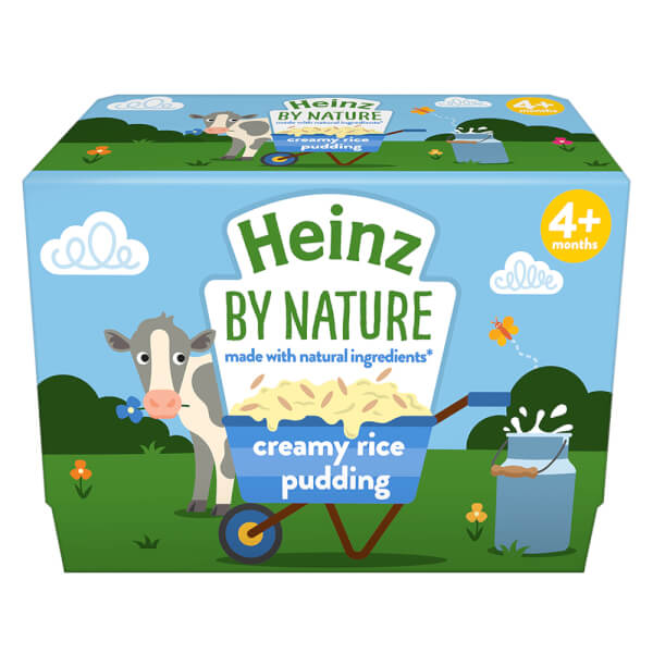 Hỗn hợp nghiền Pudding Heinz - Cháo kem