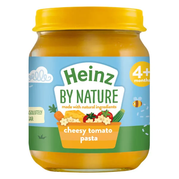 Dinh dưỡng đóng lọ Heiz - Mỳ ý, cà chua, phô mai