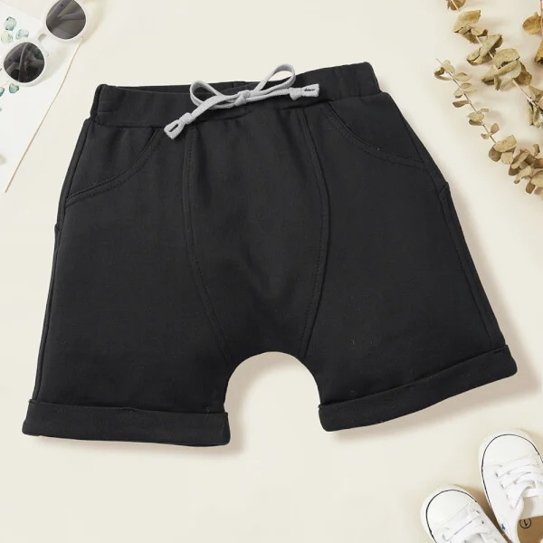 Quần bé trai ngắn CF B0521003 (12-18M,Nâu)