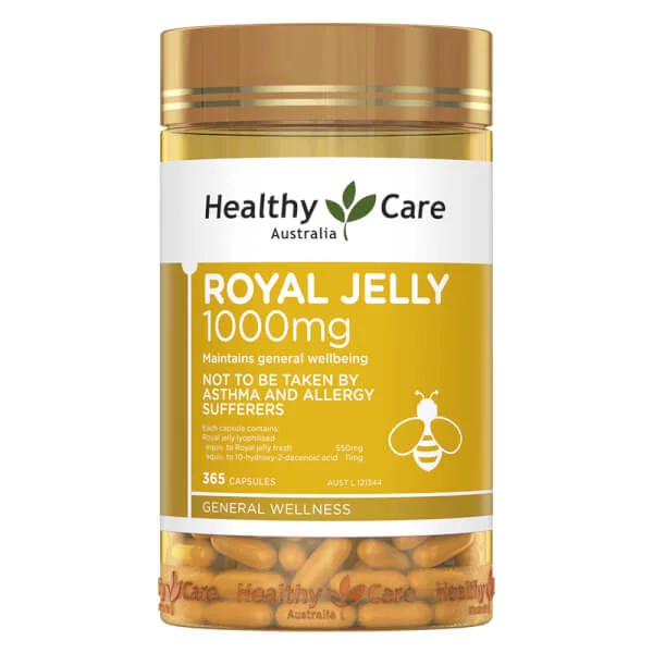 Thực phẩm bảo vệ sức khỏe Healthy Care Royal Jelly 1000mg