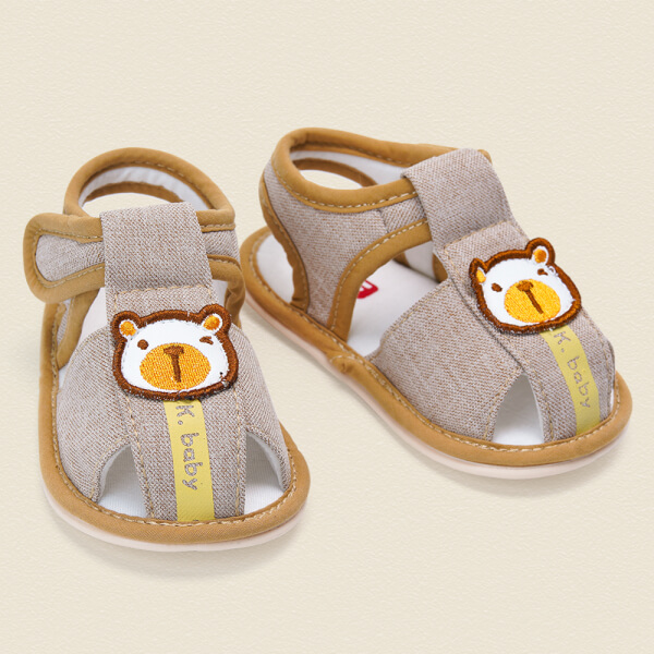 Giày sandal tập đi CF2105 4683-3 (15,Kem)