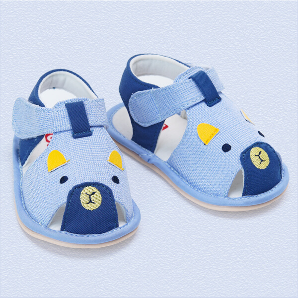 Giày sandal tập đi CF2105 4755-1 (13-14-15, Xanh dương)