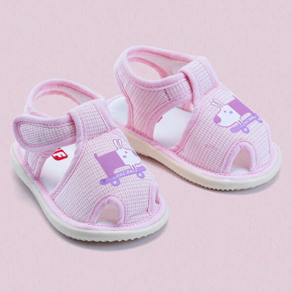 Giày sandal tập đi chút chít CF2105 3004-2 (14,Hồng)