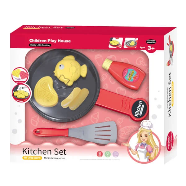 Dụng cụ nhập vai làm món chiên xào Chaoye JS026104 (đỏ)