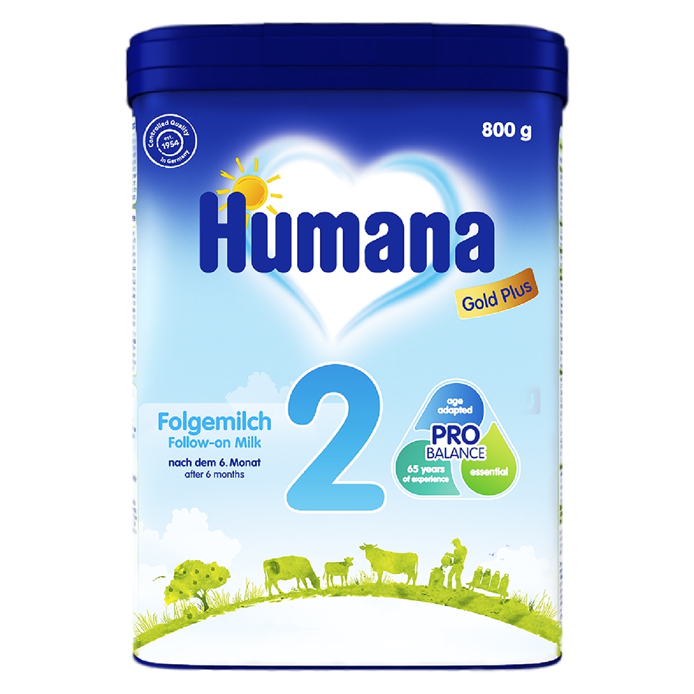 Sữa Humana Gold Plus 2 800g (624 tháng) giá tốt