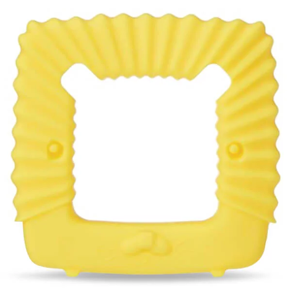 Gặm nướu silicone Mombella hình vuông (P8073-1, Vàng)