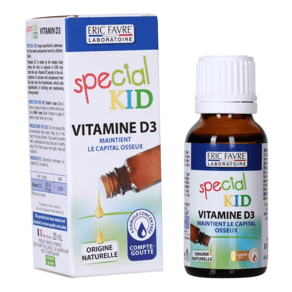 Siro bổ sung vitamin D3 cho bé Special Kid Vitamine D3 (20ml)