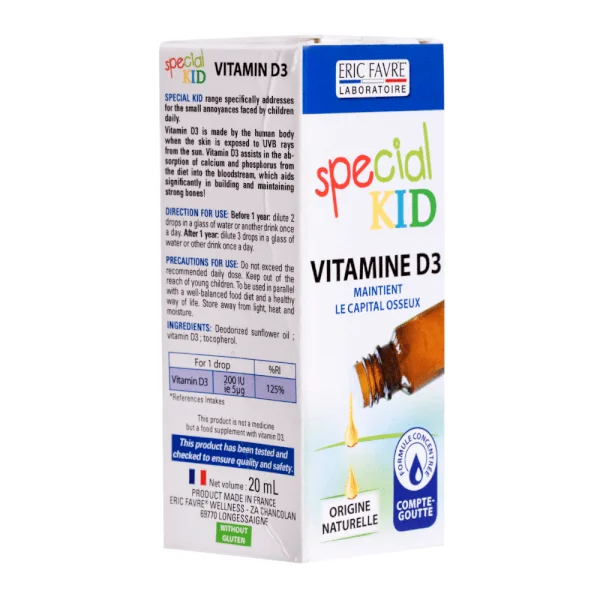 Siro bổ sung vitamin D3 cho bé Special Kid Vitamine D3 (20ml)