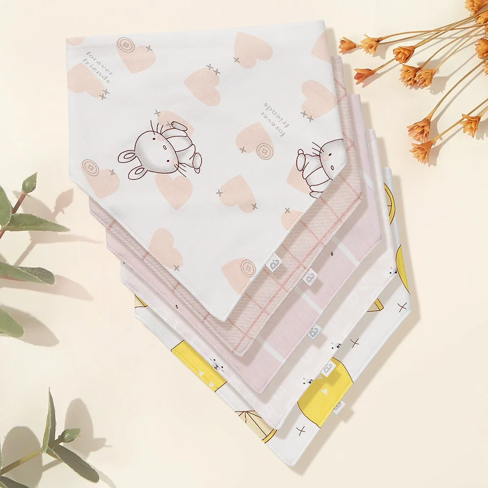 Set 5 yếm sơ sinh Animo I1221020 (NB,nhiều màu)