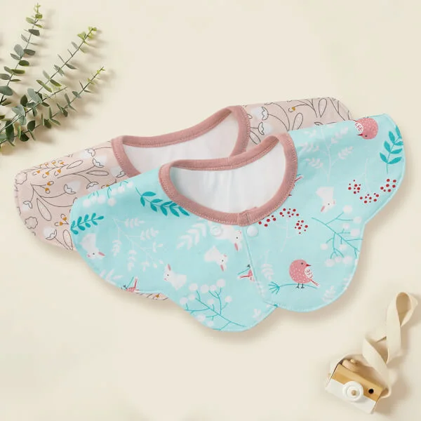 Set 2 yếm sơ sinh Animo I1221024 (NB,nhiều màu)