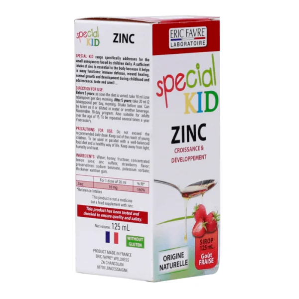 Siro bổ sung kẽm, tăng cường đề kháng Special Kid Zinc cho bé (125ml)