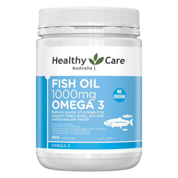 Thực phẩm bảo vệ sức khỏe Healthy Care Fish Oil 1000mg Omega3