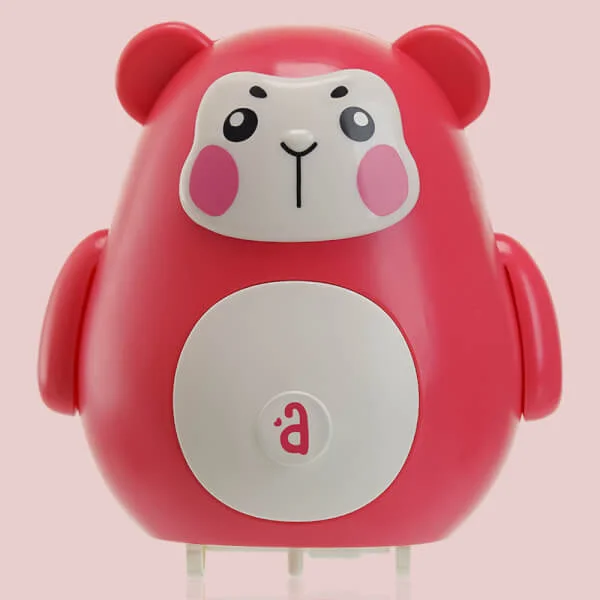 Lật đật biết chạy Animo hình thú CY304760 (Đỏ)