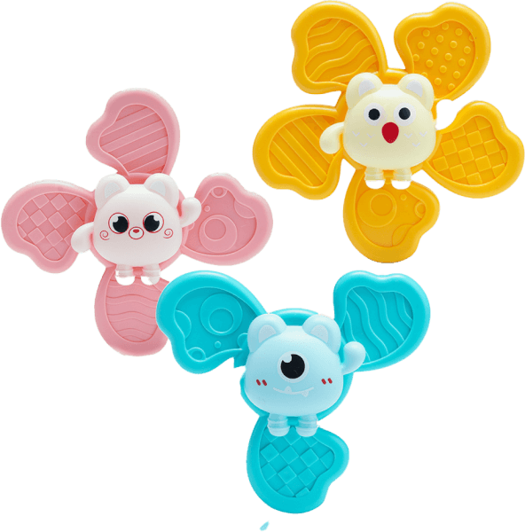 Bộ 3 đồ chơi con quay hoạt hình dễ thương CY307306