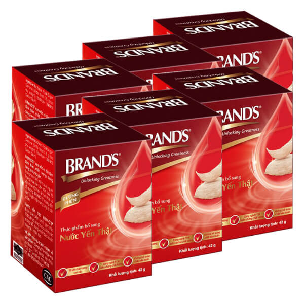 Combo 6 Nước yến thật Brand