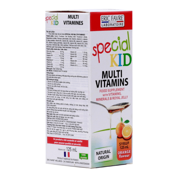 Combo 2 Siro bổ sung Vitamin & Khoáng chất cho bé Special Kid Multivitamines