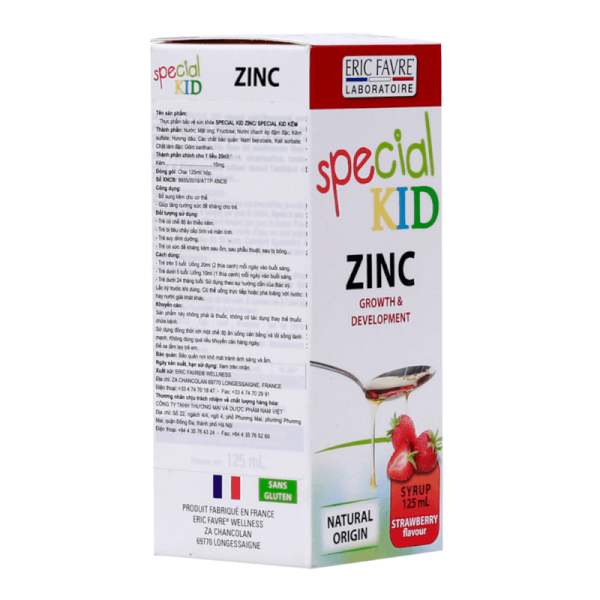 Combo 2 Siro bổ sung kẽm, tăng cường đề kháng Special Kid Zinc cho bé (125ml)