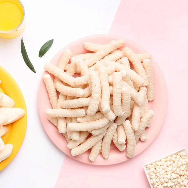 Bánh gạo lứt hữu cơ Bebedang phô mai cà rốt hình que