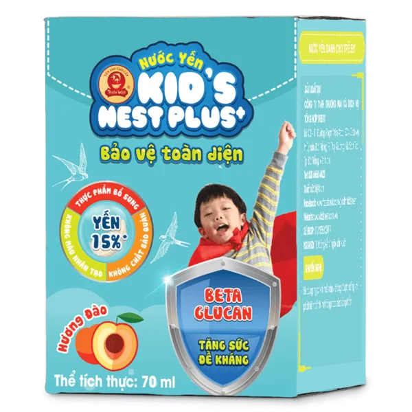 Nước yến cho bé Kid