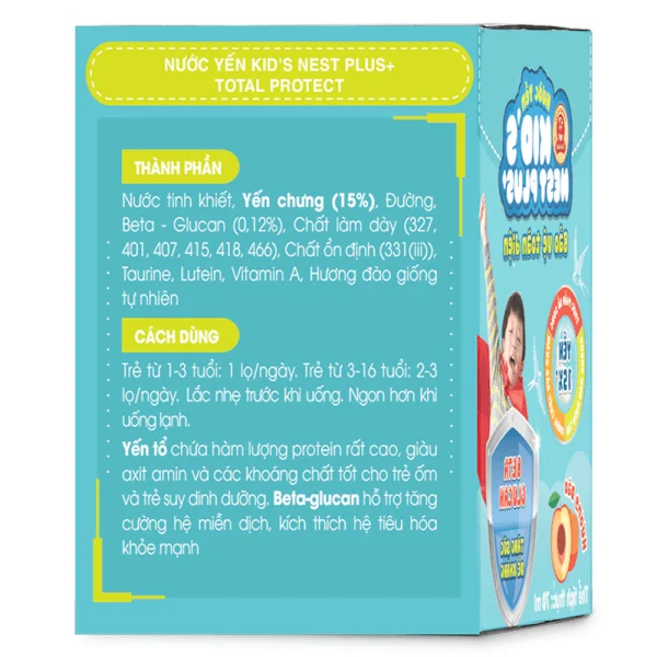 Nước yến cho bé Kid