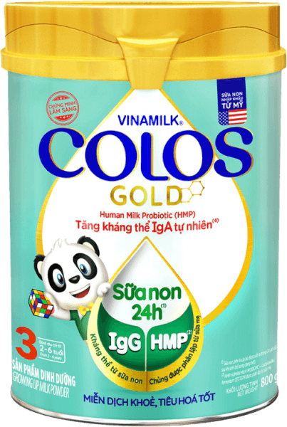 Sữa Vinamilk ColosGold số 3 800g (2-6 tuổi)