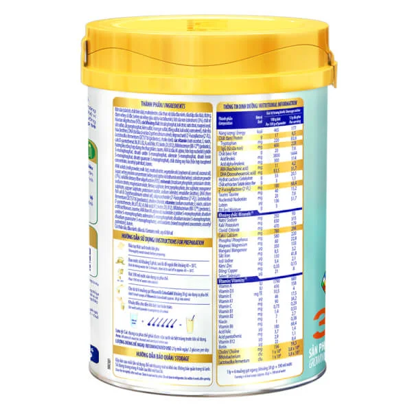 Sữa Vinamilk ColosGold số 3 800g (2-6 tuổi)