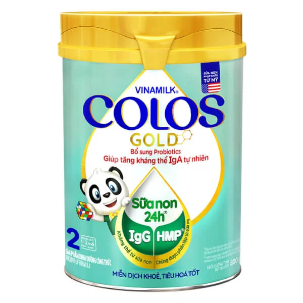 Sữa Vinamilk ColosGold số 2 800g (1-2 tuổi)