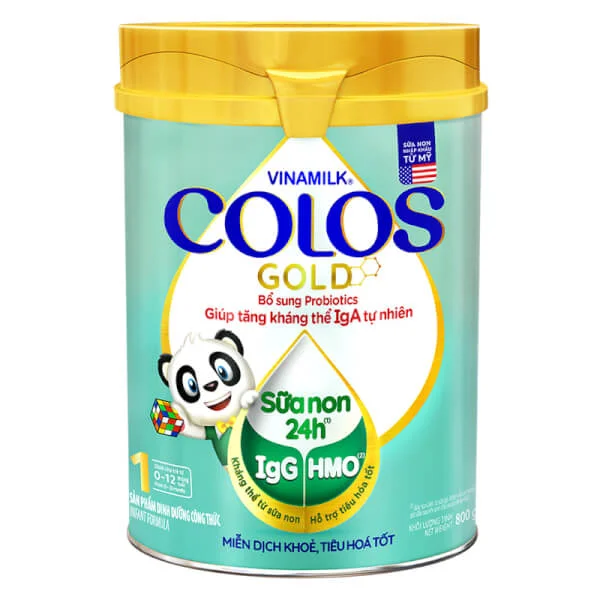 Sữa Vinamilk ColosGold số 1 800g (0-1 tuổi)