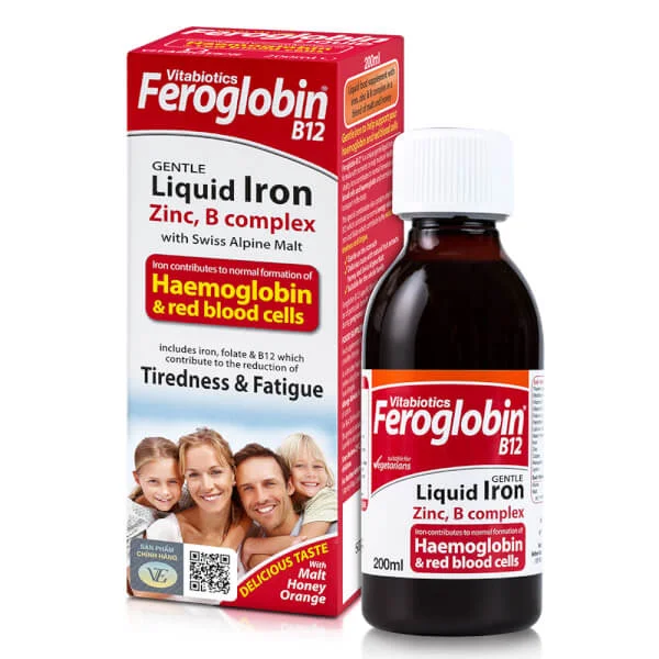 Thực phẩm bảo vệ sức khỏe FEROGLOBIN B12 Liquid