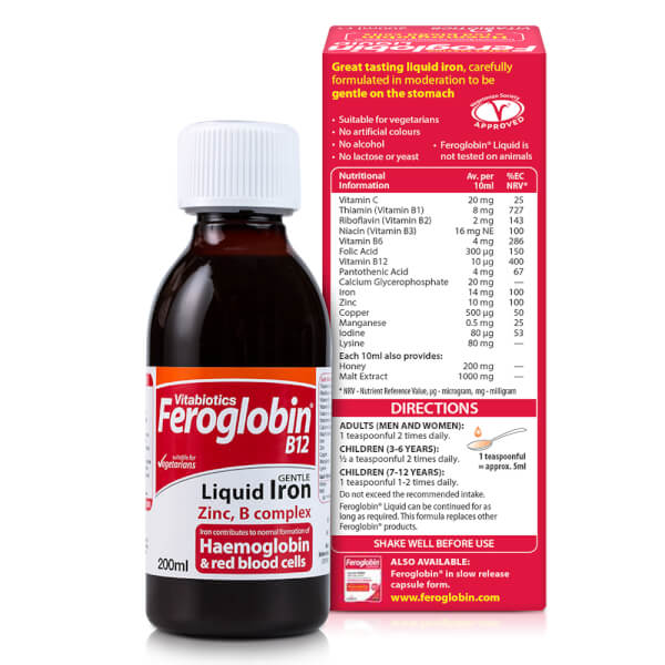 Thực phẩm bảo vệ sức khỏe FEROGLOBIN B12 Liquid