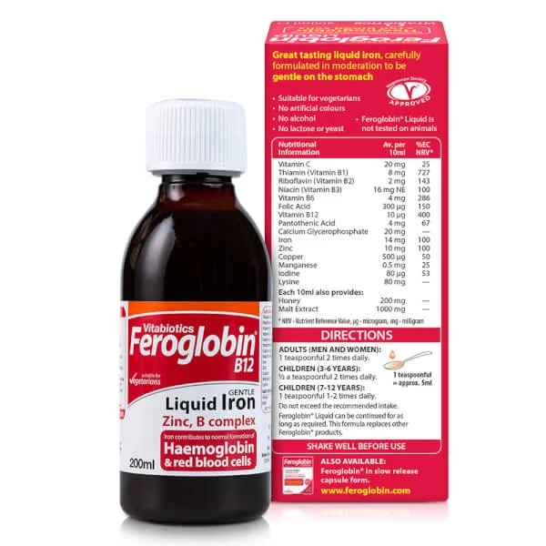Thực phẩm bảo vệ sức khỏe FEROGLOBIN B12 Liquid