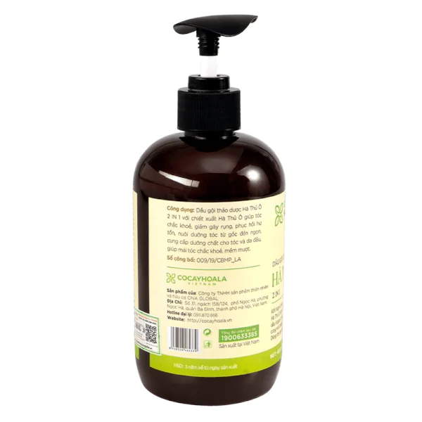 Dầu gội thảo dược Hà thủ ô 2in1 Cỏ cây hoa lá (450g)