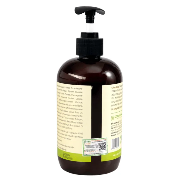 Dầu gội thảo dược Hà thủ ô 2in1 Cỏ cây hoa lá (450g)