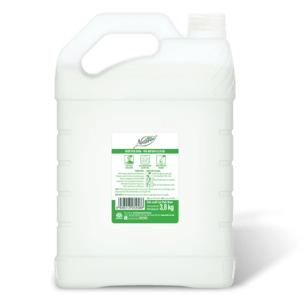 Nước rửa chén Gift Natural Trà Matcha & Lô Hội (3.8Kg)
